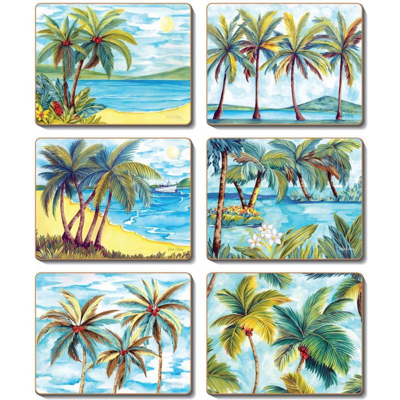 Cinnamon Palm Trees Placemats