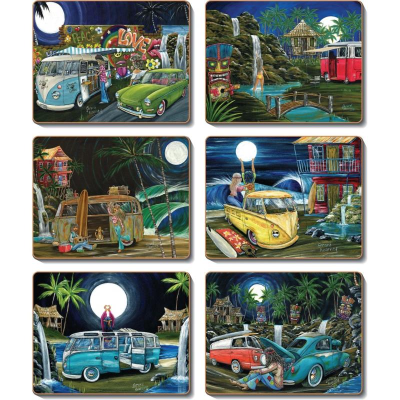 Cinnamon Luna Lovers Placemats