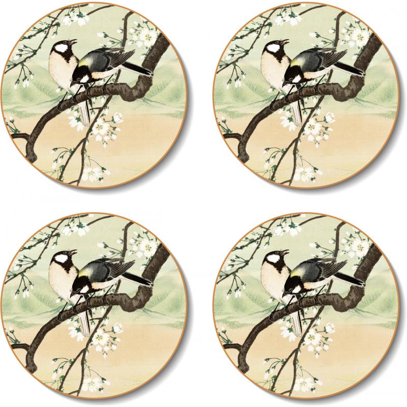 Cinnamon Round Japanese Landscapes Placemats 33cm | Set of 4