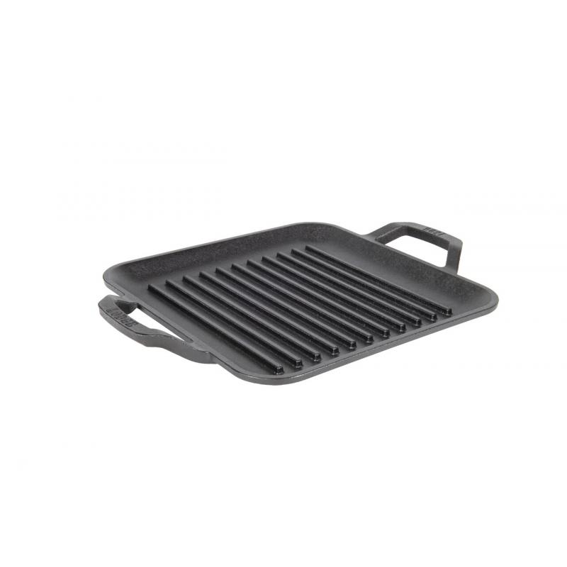 Lodge Chef Collection Cast Iron 11 Inch 28cm Chef Style Square Grill Pan