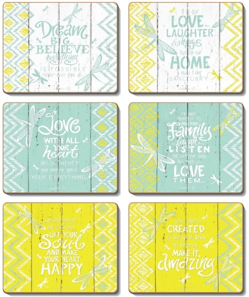 Cinnamon Hello Yellow Placemats