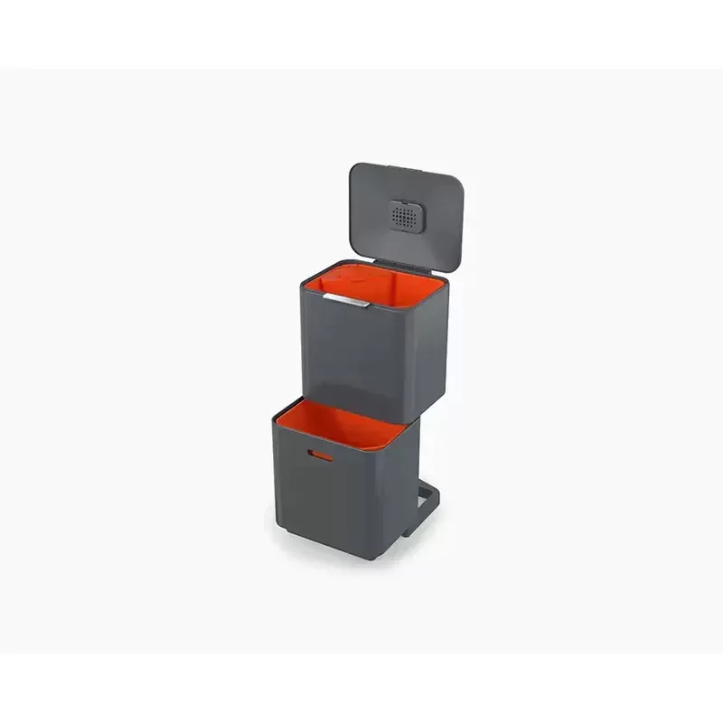 Joseph Joseph Totem Max 60L Waste & Recycling Bin | Grey