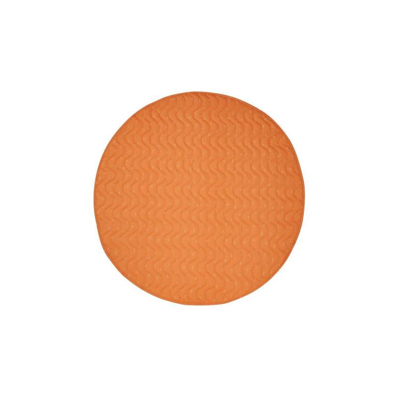 Linen House Smiles All Round Play Mat | Sugar-Apricot