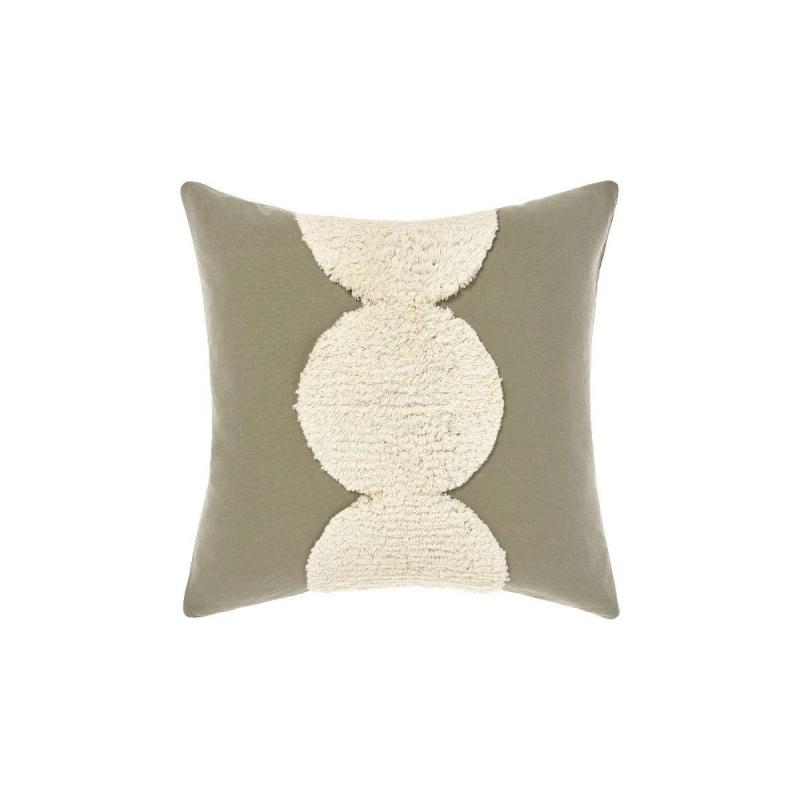 Linen House Ojai Cushion 48x48cm | Sage