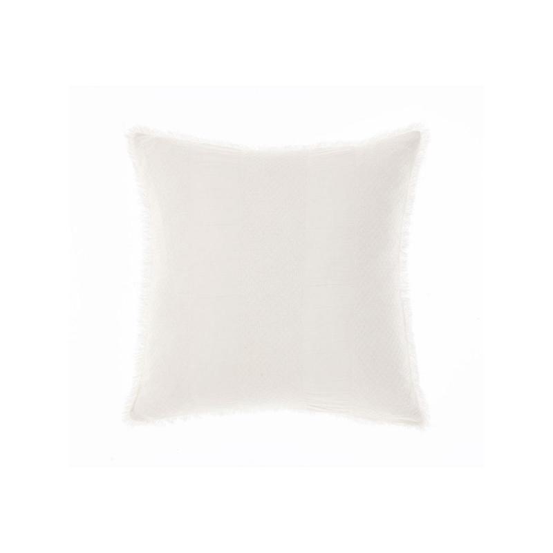 Linen House Shrimpton Cushion 45x45cm | White