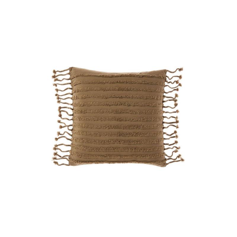 Linen House Dunaway Timber Cushion 48x48cm