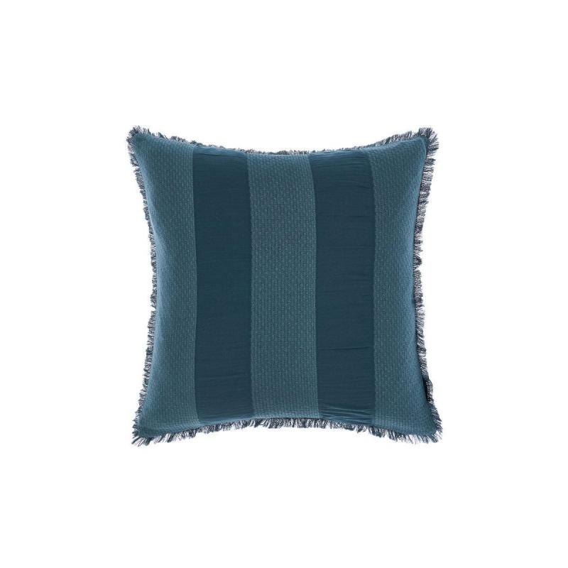 Linen House Shrimpton Cushion 45x45cm | Slate