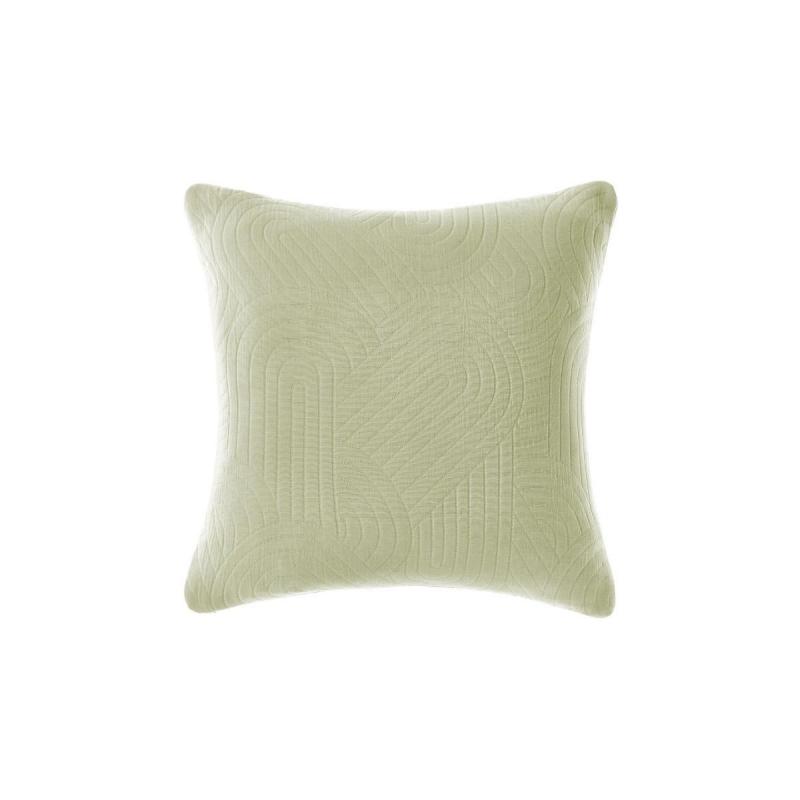 Linen House Lila Cushion 48x48cm | Wasabi 