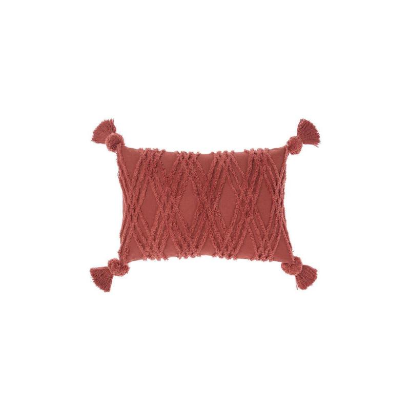 Linen House Solange Cushion 40x60cm | Paprika 