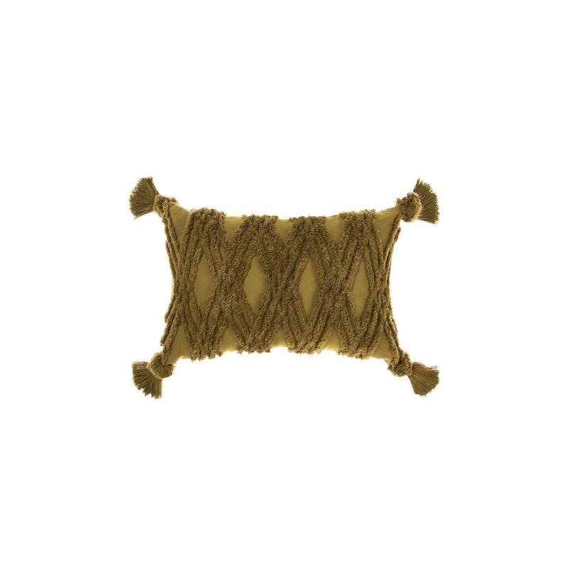 Linen House Solange Cushion 40x60cm | Moss