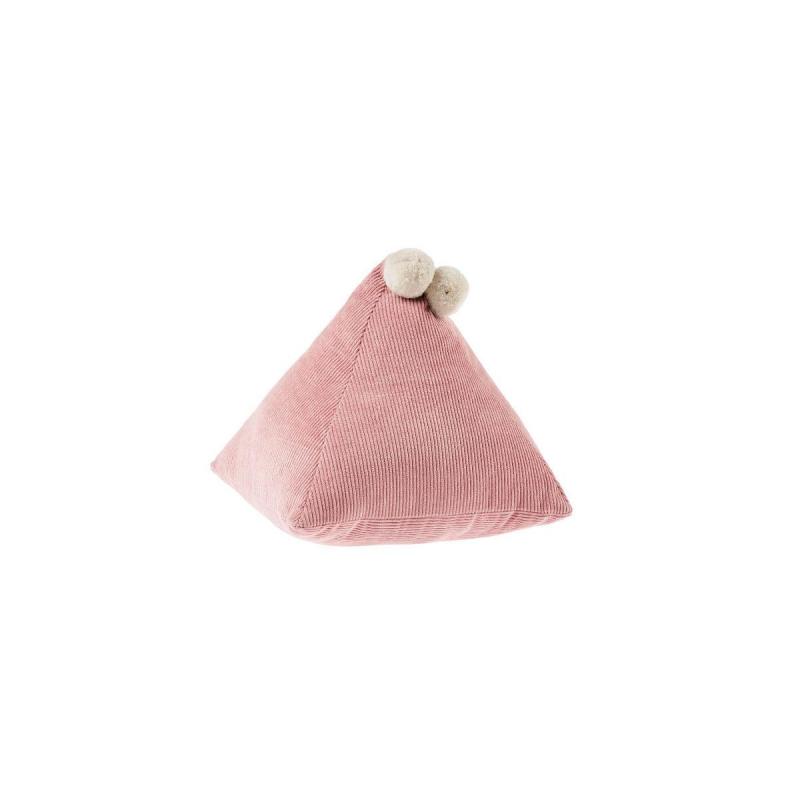 Linen House Trixie Triangle Novelty Cushion | Pink