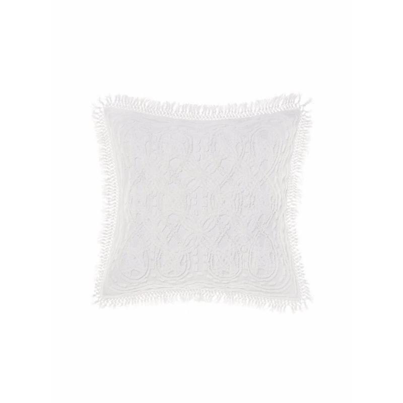Linen House Somers European Pillowcase 65x65cm | White
