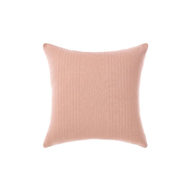 Linen House Osmond European Pillowcase 65x65cm| Rose 