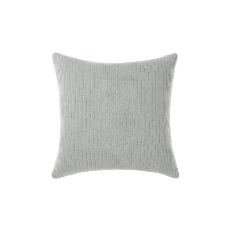 Linen House Osmond European Pillowcase 65x65cm | Smoke 