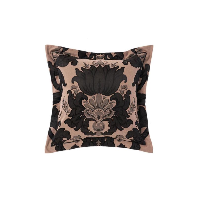 Linen House Dionisia European Pillowcase | Black