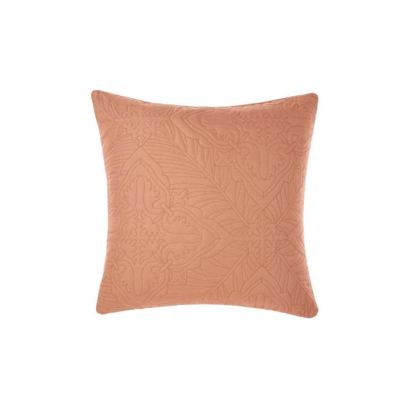 Linen House Isadora European Pillowcase 65x65cm | Brandy 