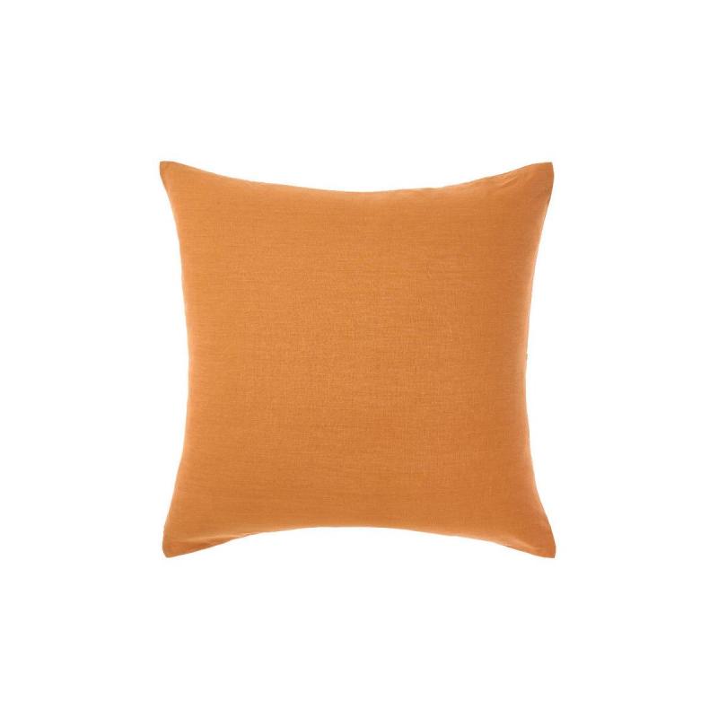 Linen House Nimes Linen European Pillowcase 65x65cm | Terracotta 