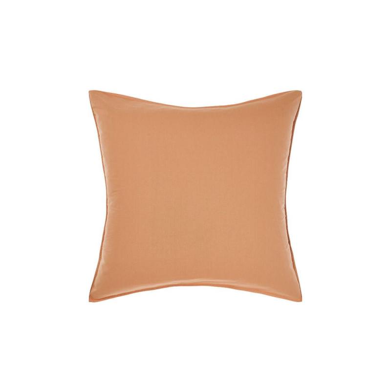 Linen House Terra Organic Cotton European Pillowcase | Caramel 