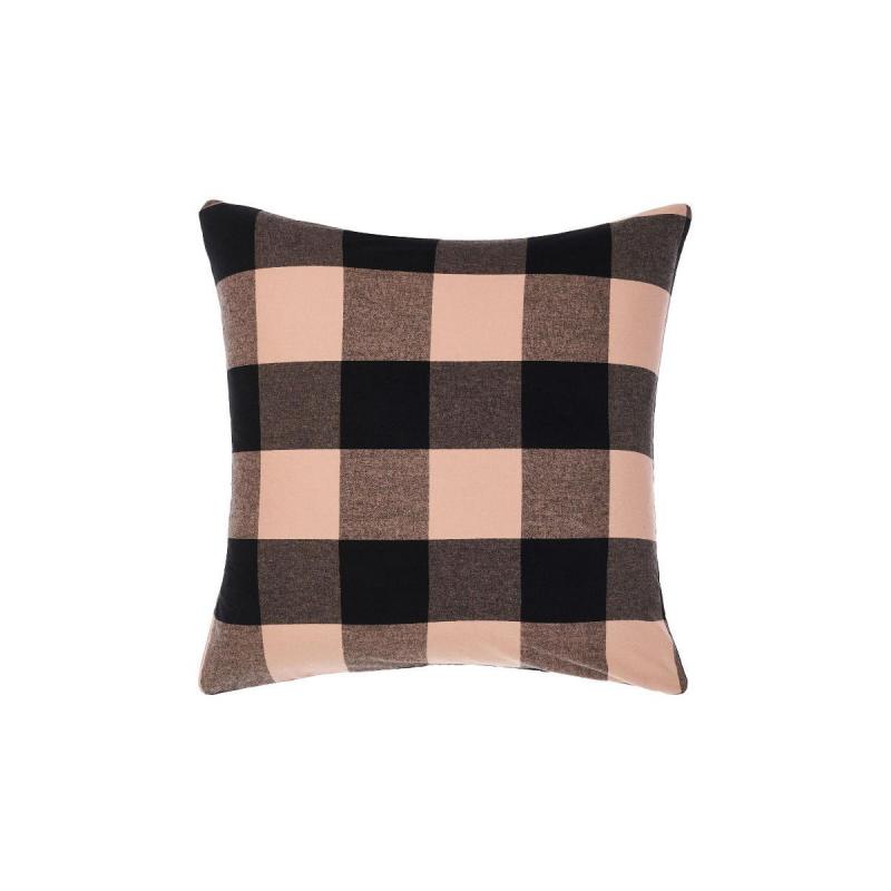 Linen House Wren European Pillowcase | Caviar