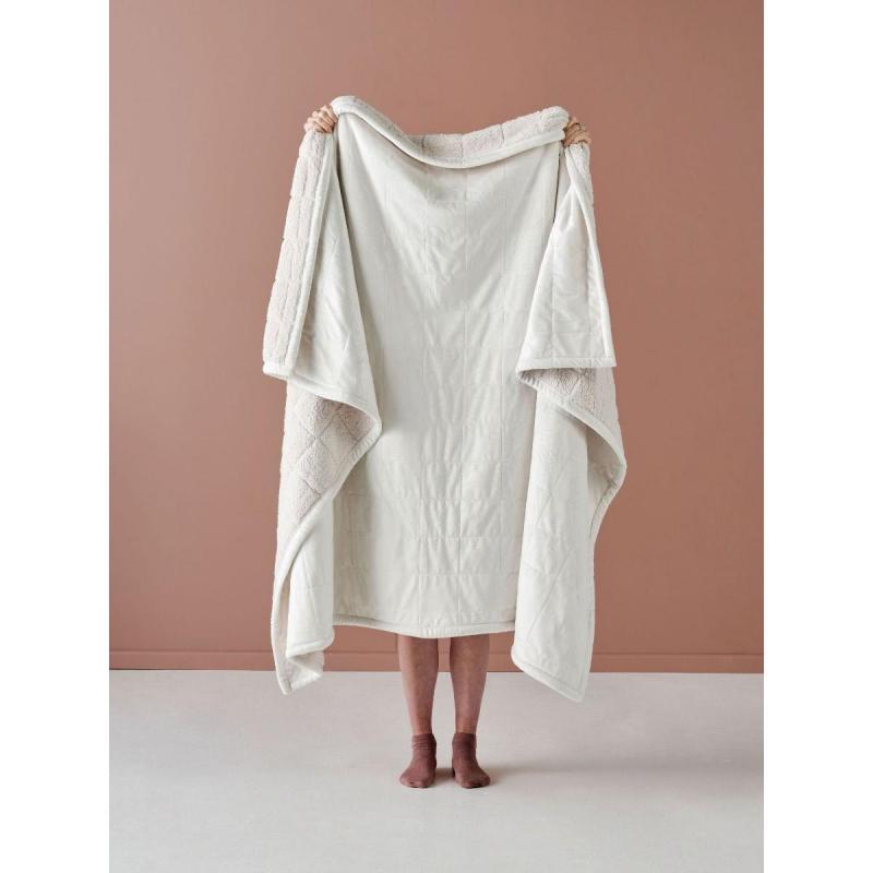 Linen House Bray Ivory Throw