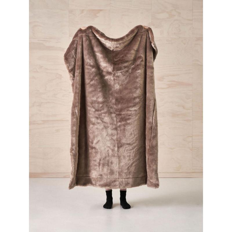 Linen House Selma Mushroom Throw