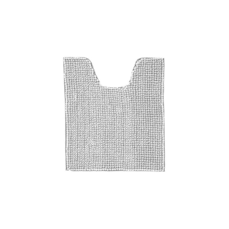 Linen House Iluka Contour Bath Mat 1700 GSM | Silver 
