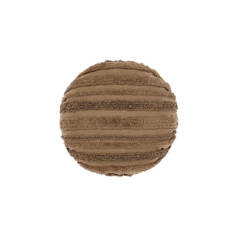 Linen House Carter Cushion Round 45cm | Timber