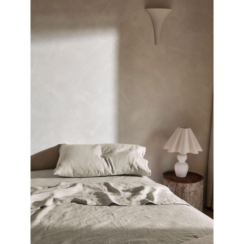 Linen House Nimes Sheet Set | King | Natural 