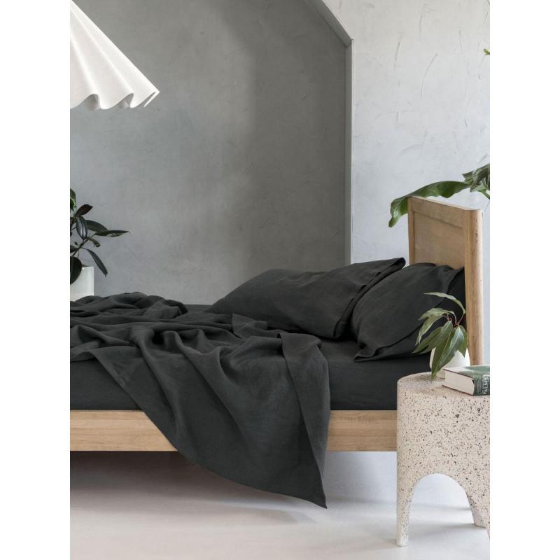 Linen House Nimes Sheet Set | King | Magnet