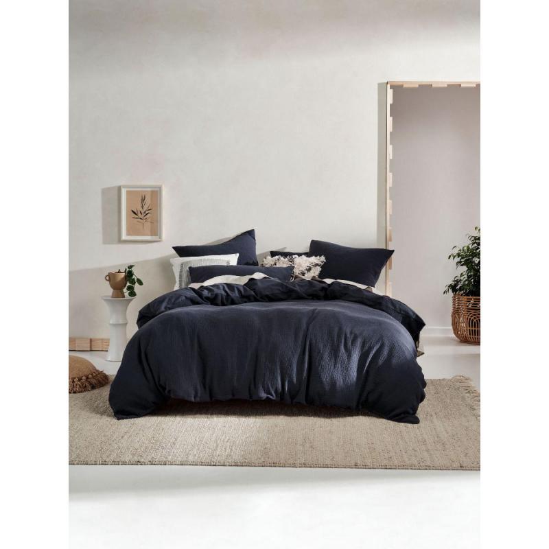 Linen House Elysian Ink Quilt Cover Set | King