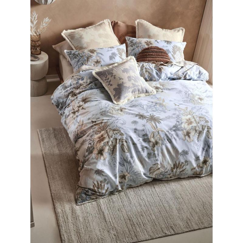 Linen House Alonna Quilt Cover Set | Queen | Sky