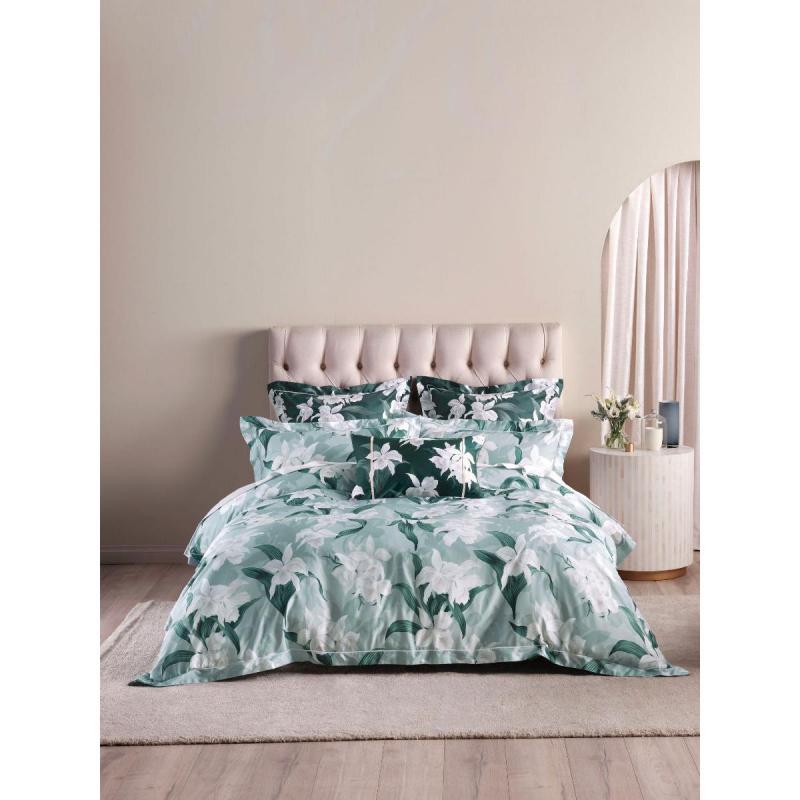 Linen House Cattleya Quilt Cover Set | Super King