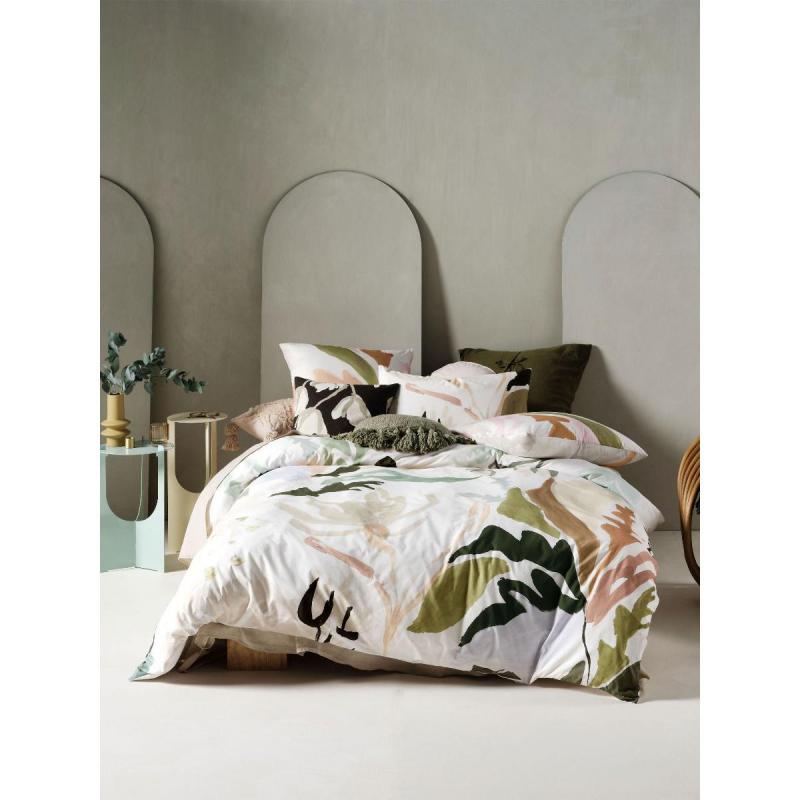 Linen House Bondi Quilt Cover Set | Queen