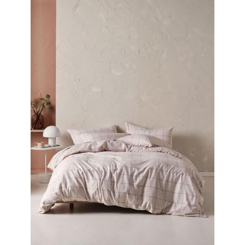 Linen House Morella Dusk Flannelette Quilt Cover Set | Queen