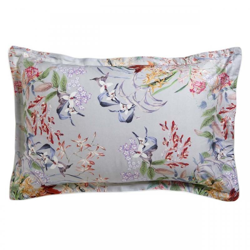 Private Collection Yasmine Quilt Cover Set Super King Silver