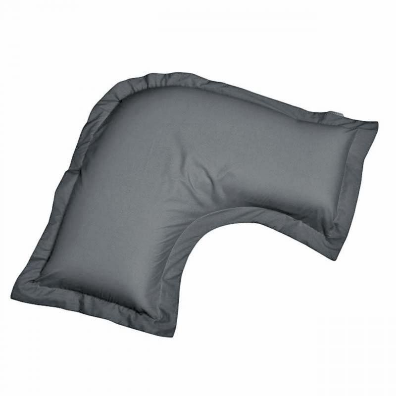 Logan & Mason 300TC V Shaped Pillowcase | Charcoal