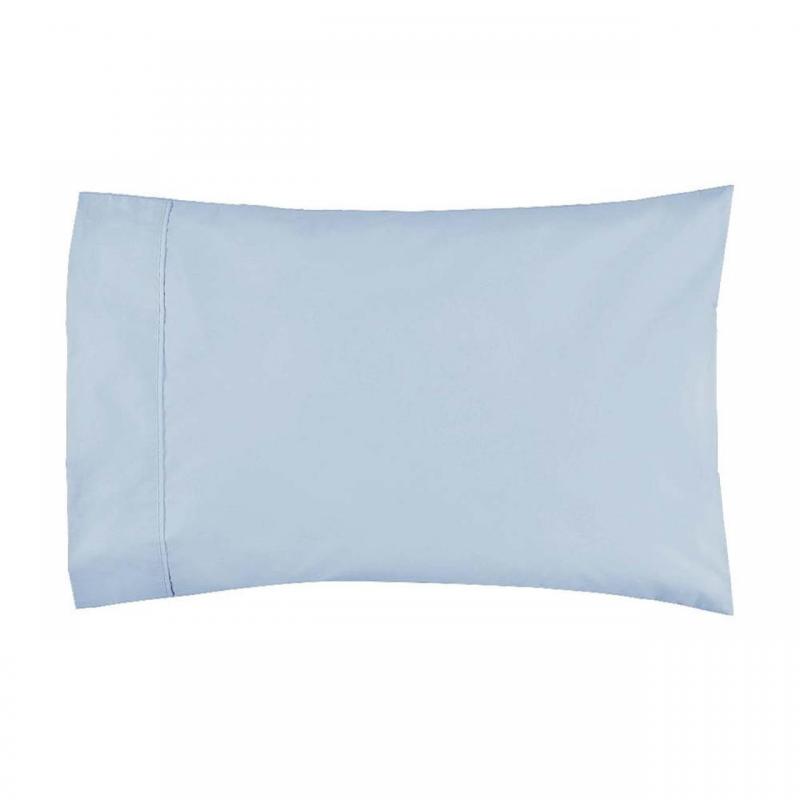 Logan & Mason 300TC Standard Pillowcase Pair | 2 Pack | Denim 