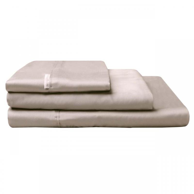 Logan & Mason 300TC Sheet Set | Queen Bed | Stone