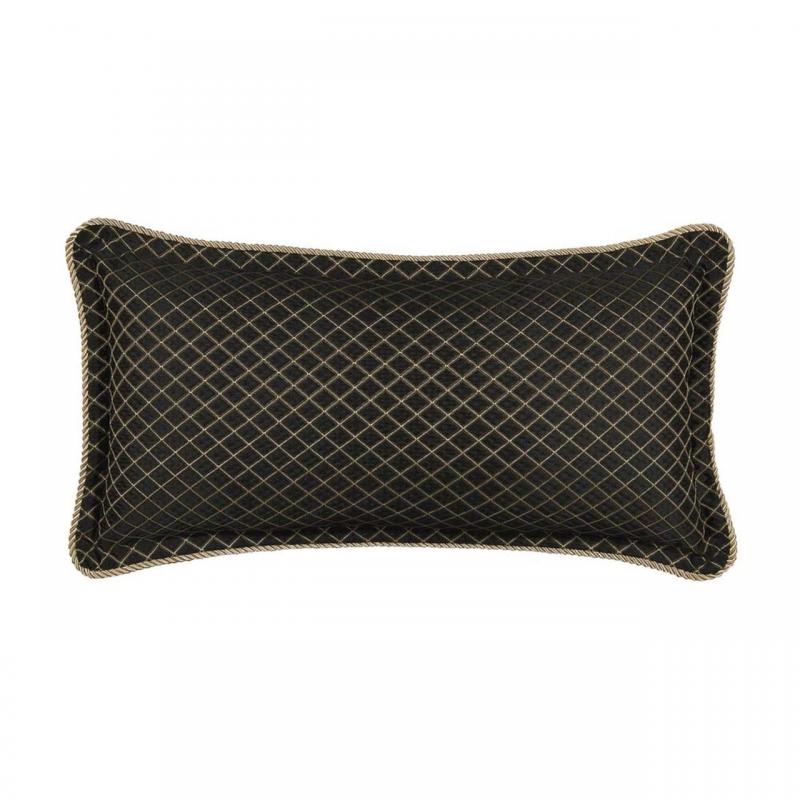 Davinci Lancaster Black Long Filled Cushion