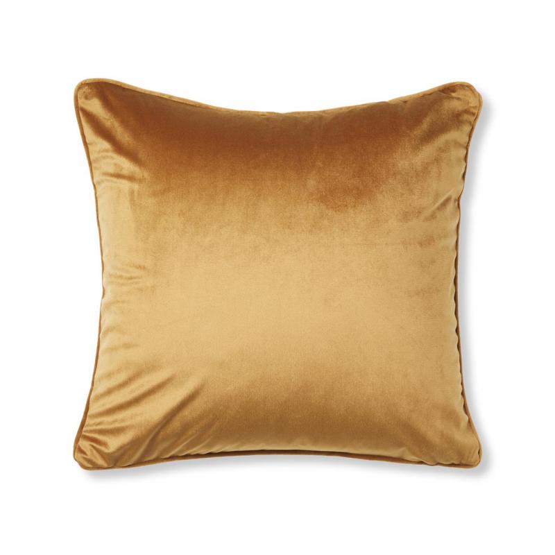 Logan & Mason Amelia Square Filled Cushion | Toffee
