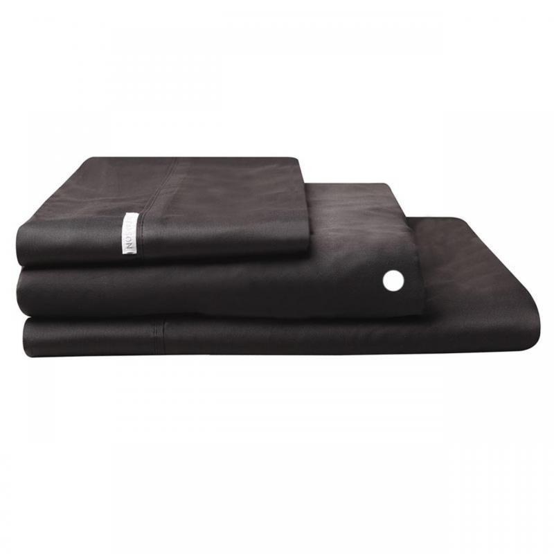 Logan & Mason Fitted Sheet 400TC | Double Bed | Granite