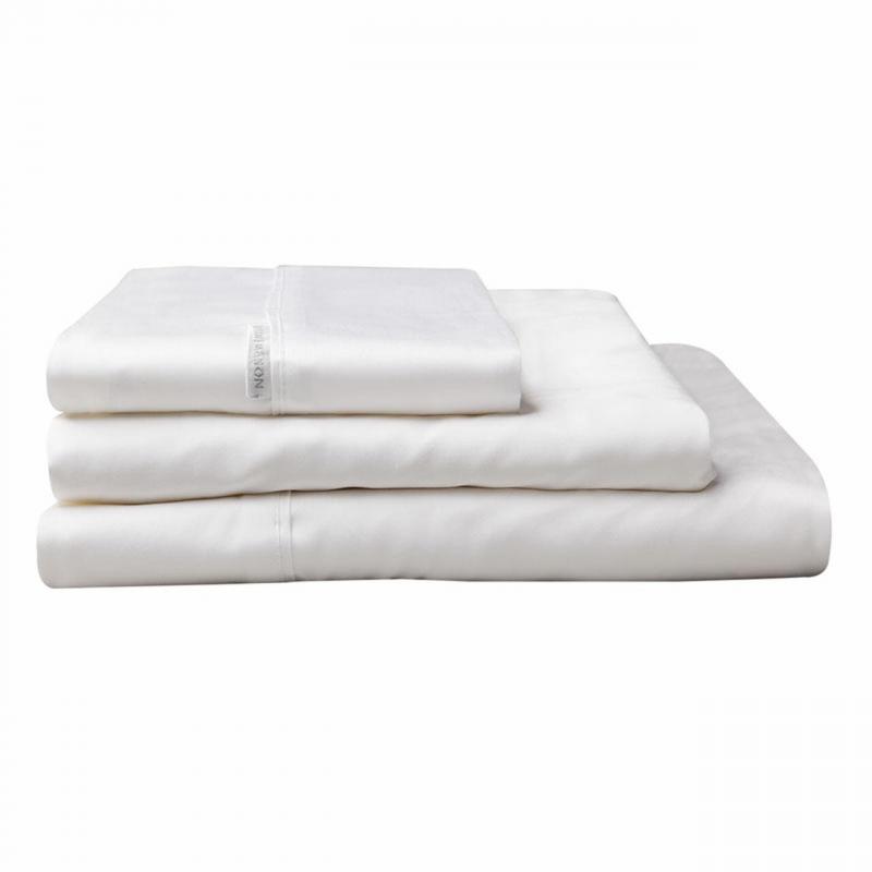 Logan & Mason Sheet Set 400TC | Double Bed | White