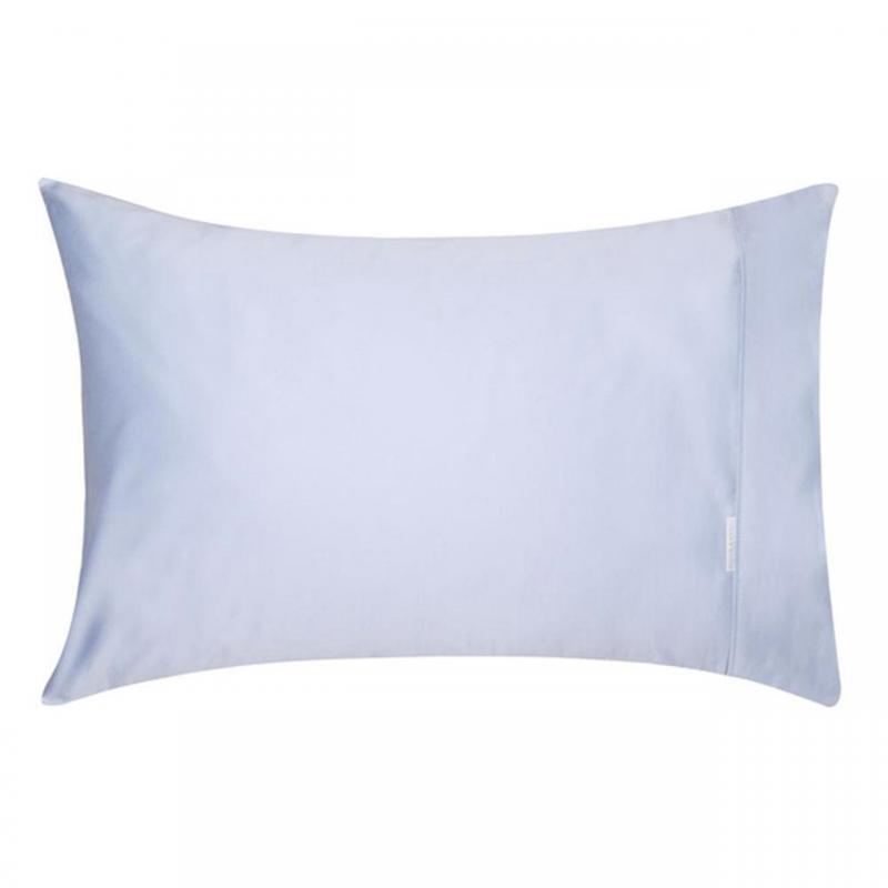 Logan & Mason 100% Egyptian Cotton 400TC Standard Pillowcase | Wedgwood