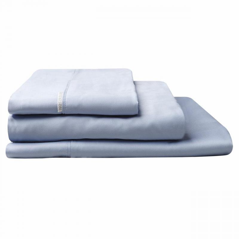 Logan & Mason Sheet Set 400TC | Single Bed | Wedgwood
