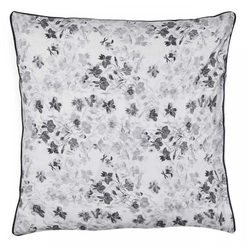 Logan & Mason Dendy European Pillowcase | Black 