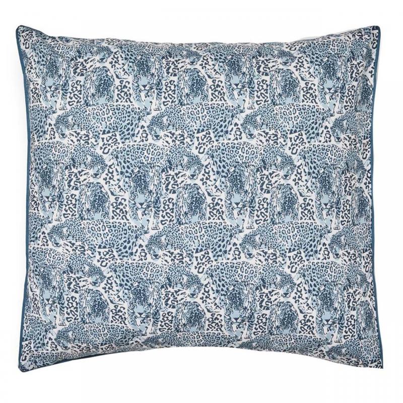 Logan & Mason Mauritius European Pillowcase | Teal