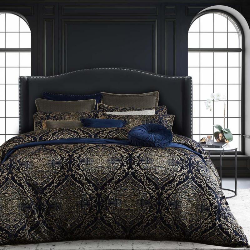 Davinci Peron Quilt Cover Set | King Bed | Night