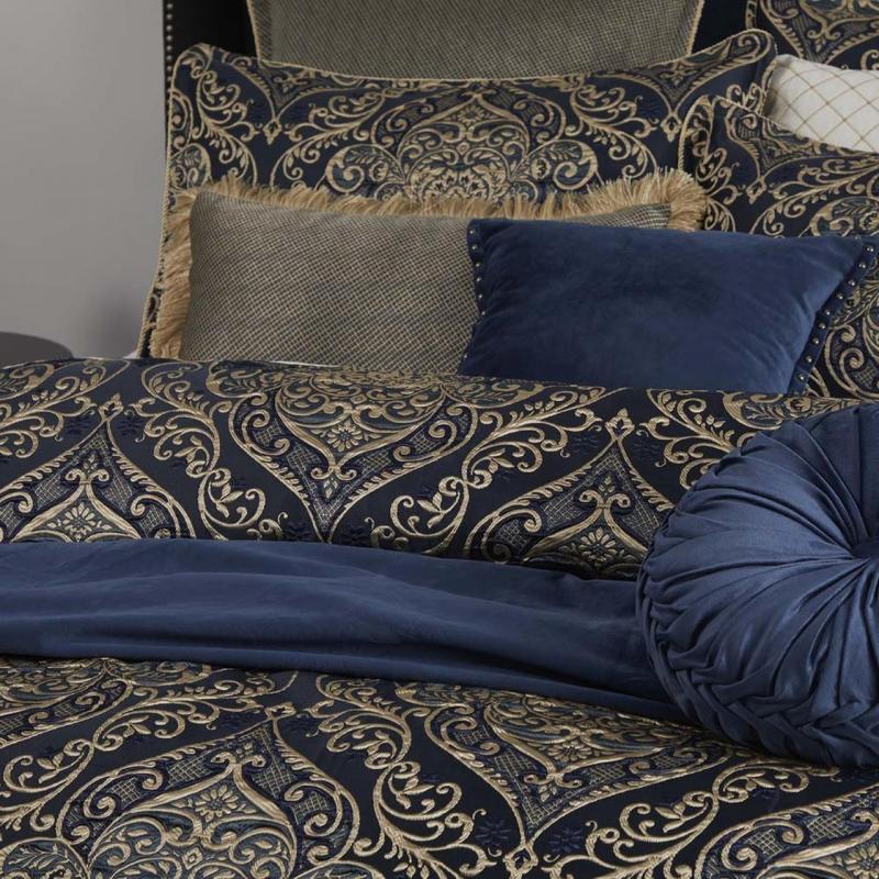 Davinci Peron Quilt Cover Set King Bed Night