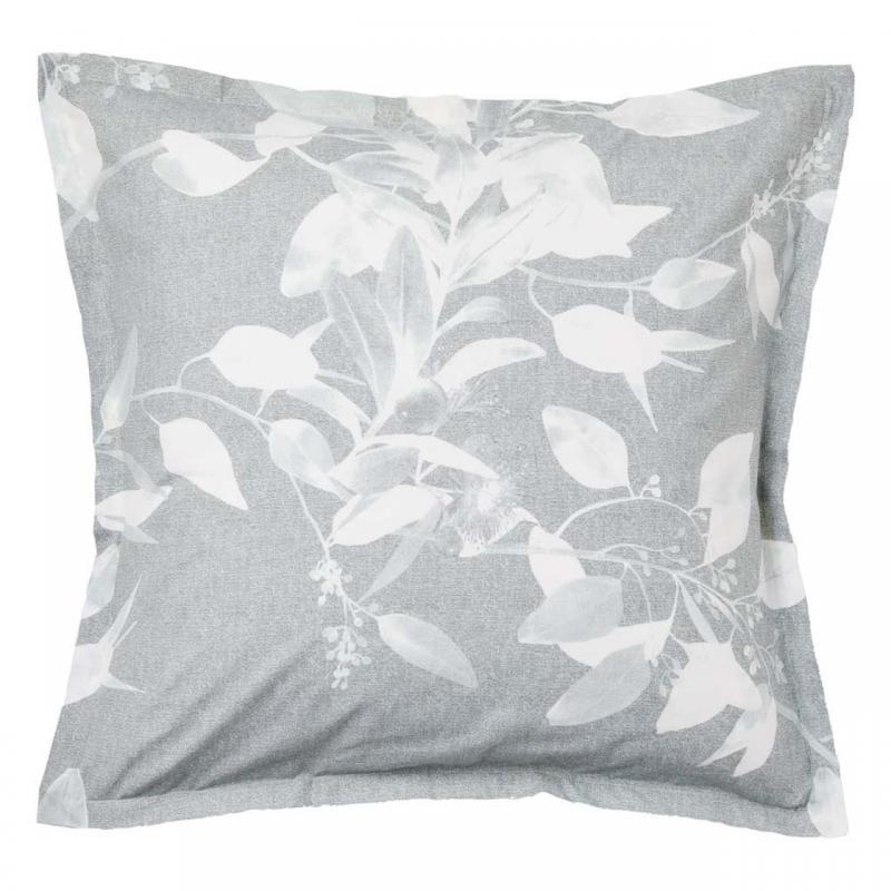 Logan & Mason Cockatoo European Pillowcase | Black
