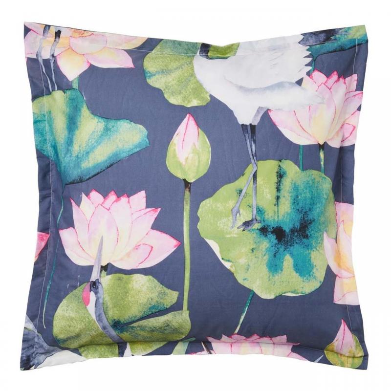Logan & Mason Lili European Pillowcase | Dusk